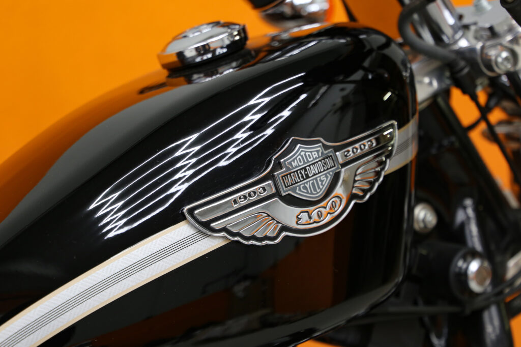 Harley Davidson Motorrad Sportster 2003 Aniversery Motorräder